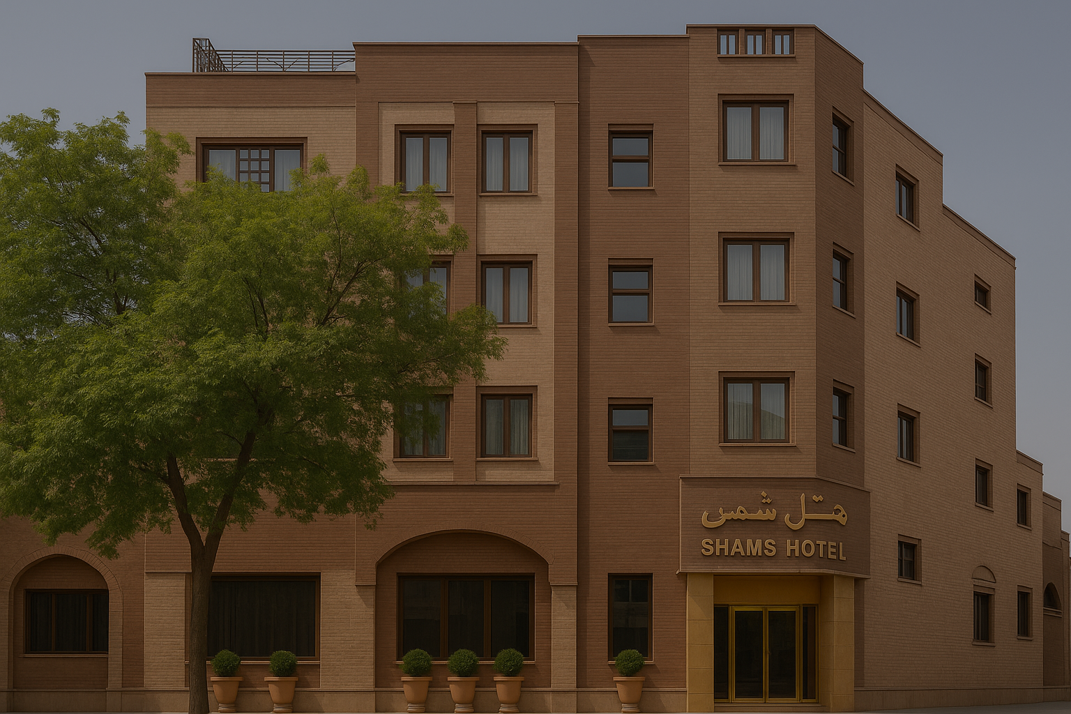 به هتل شمس خوش آمدید